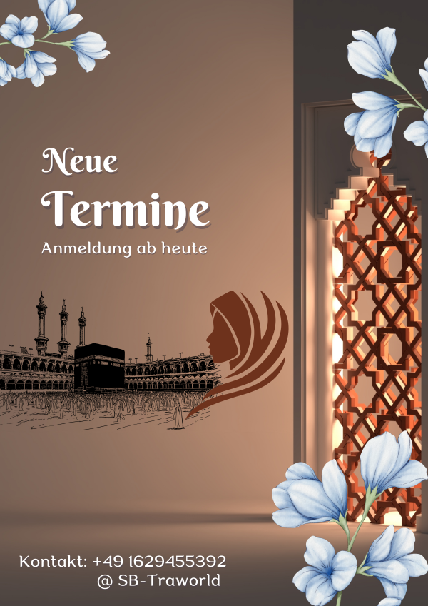 Frauen Umrah Reise in eine Frauengruppe