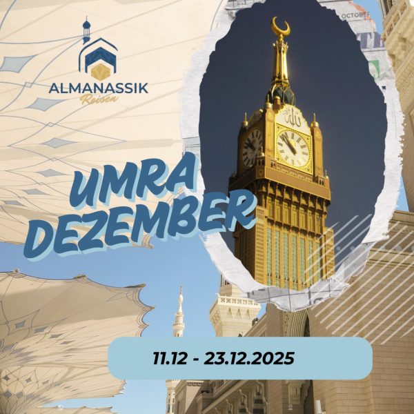 Umra Dezember von 11.12 bis 23.12.2025